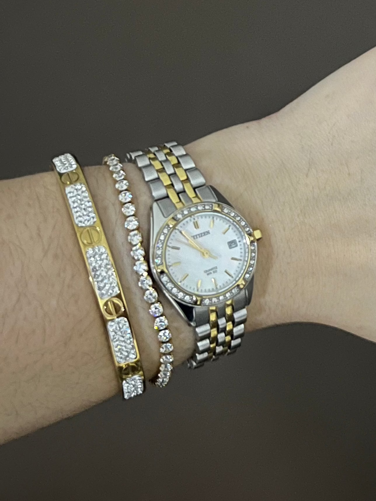 Gold 2mm Tennis Bracelet