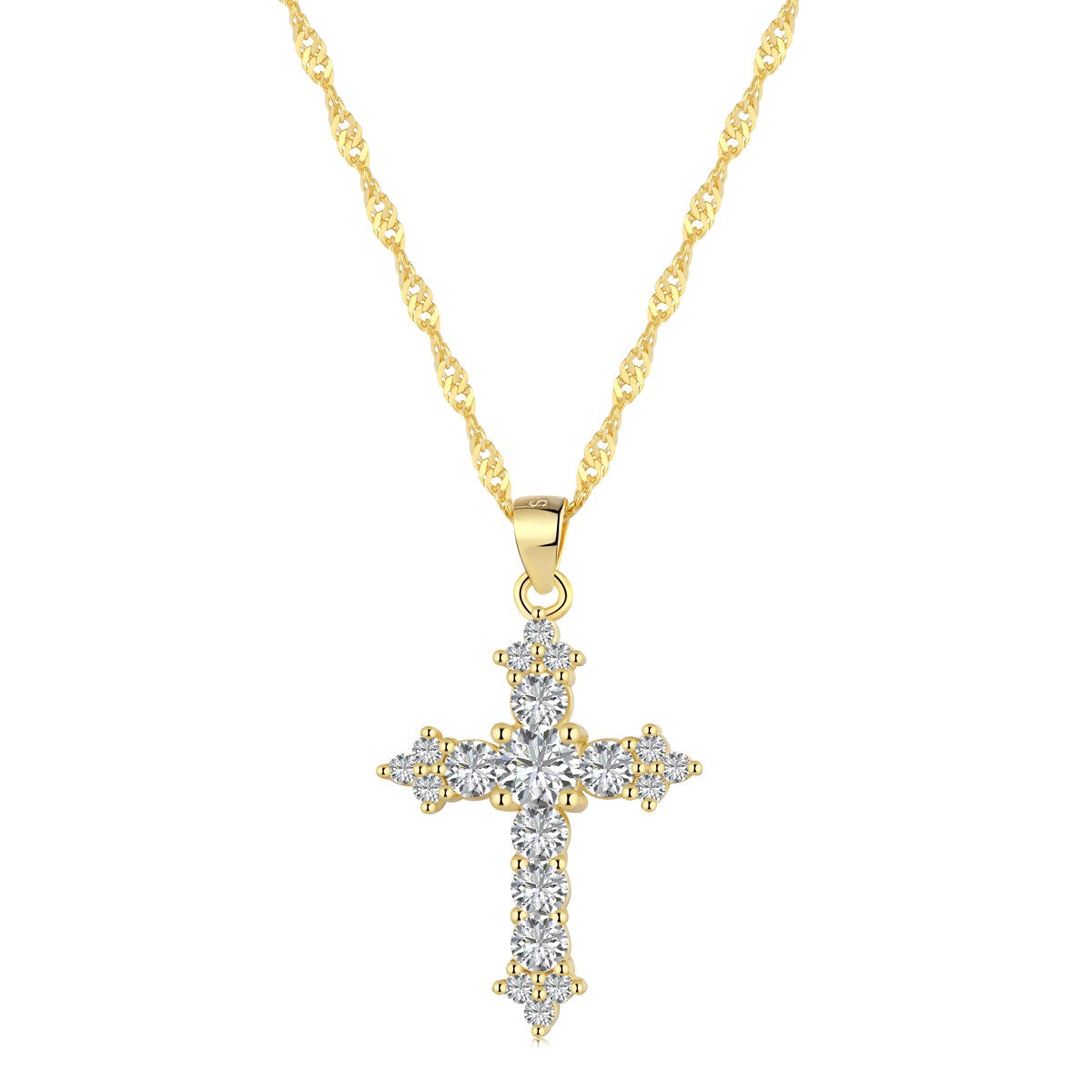 Elsa Cross Necklace