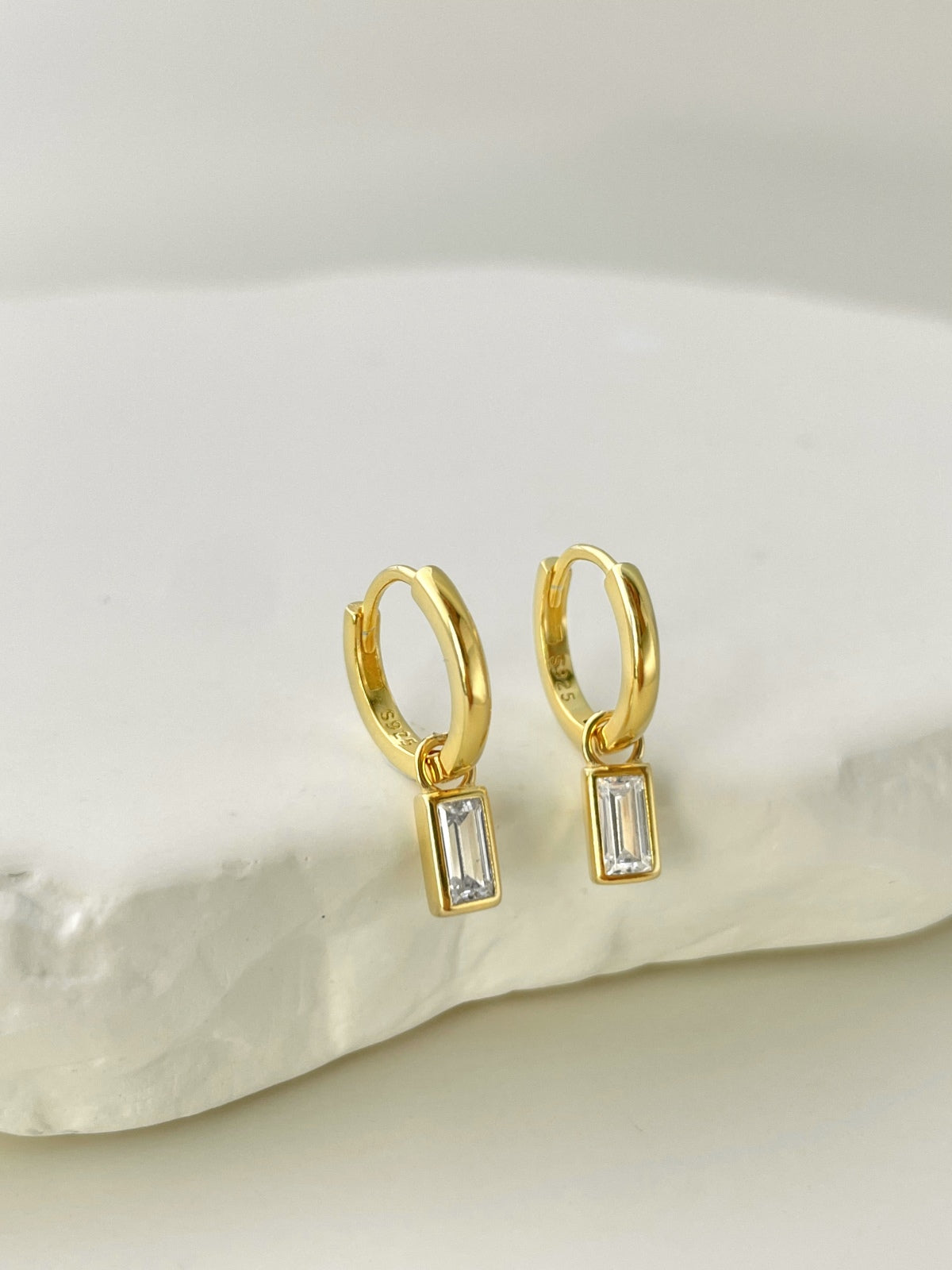 Angelina Gold Hoops