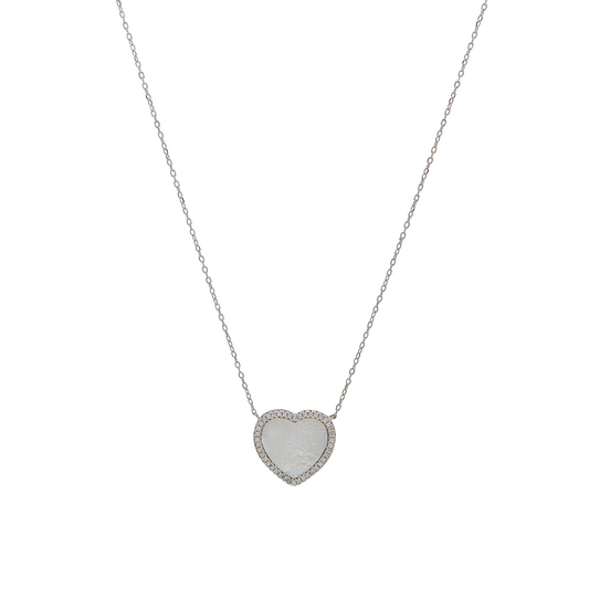 Heart Pearl necklace