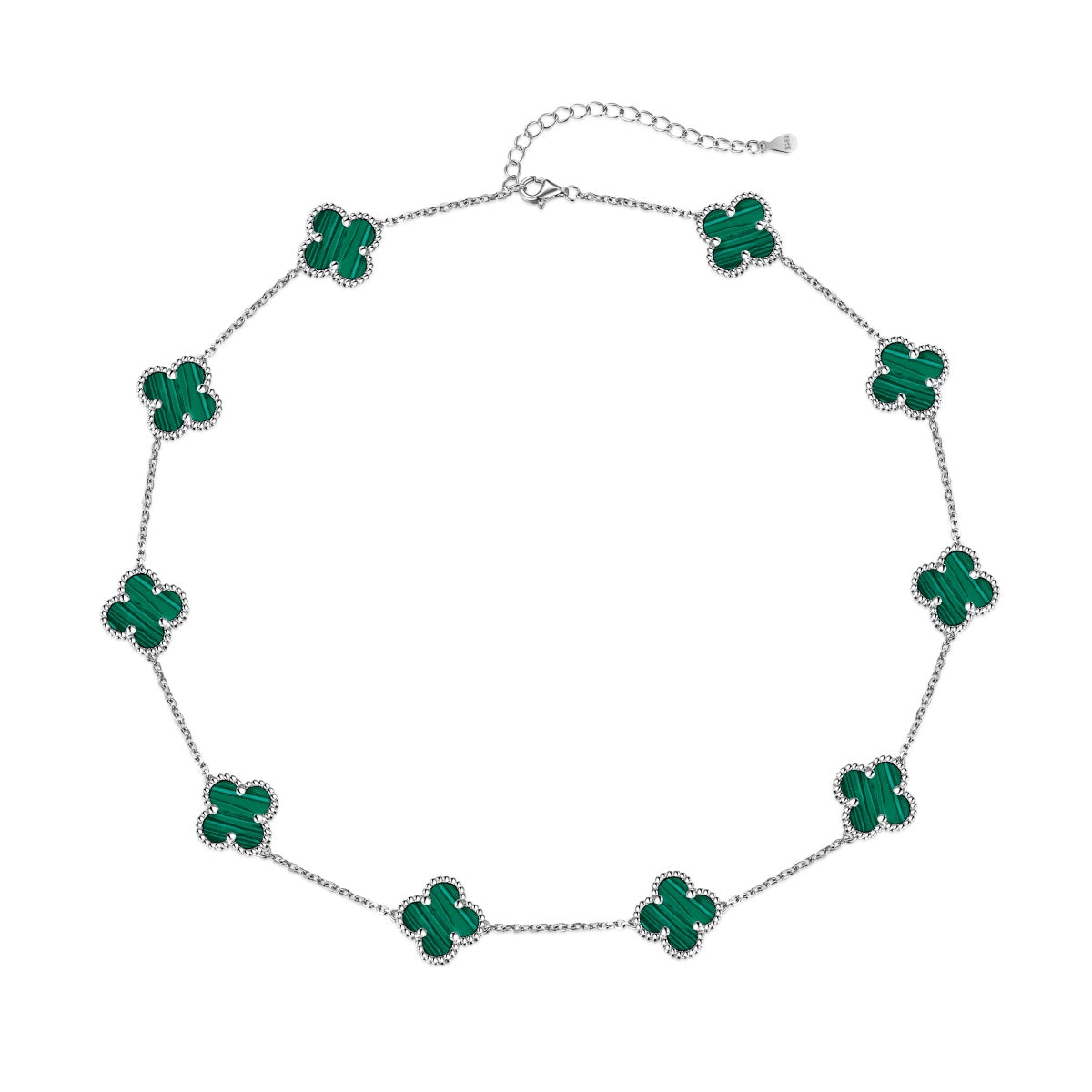 Jessie Green Clover Necklace