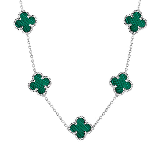 Jessie Green Clover Necklace