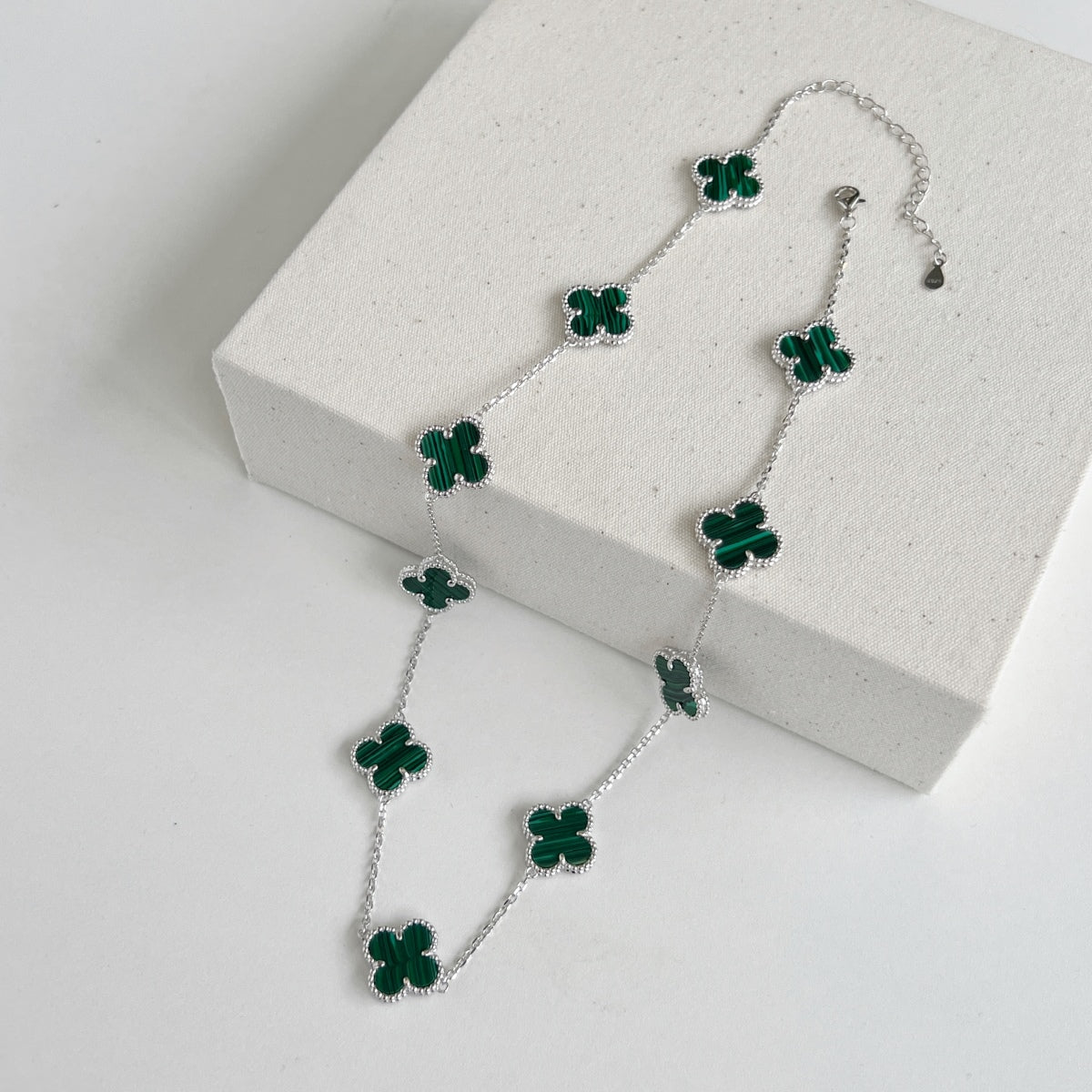 Jessie Green Clover Necklace