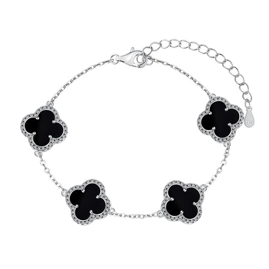 Nomi Black Clover Bracelet